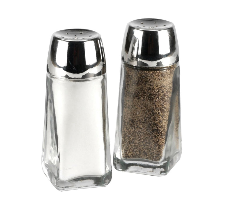 Anchor Hocking Glass Salt/Pepper Shaker, Dishwasher Safe, 4-in, 1-pc W9
