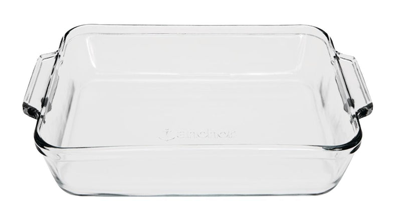 Anchor Hocking Oven Originals Glass Square Cake Dish, 8 x 8-in, 2-L G7
