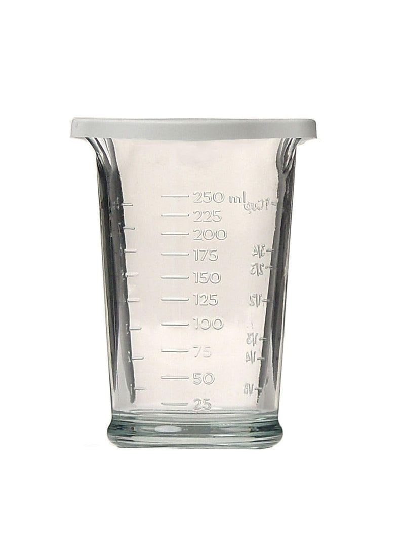 Anchor Hocking Triple-Pour Measuring Cup with Plastic Lid, 250-ml N8