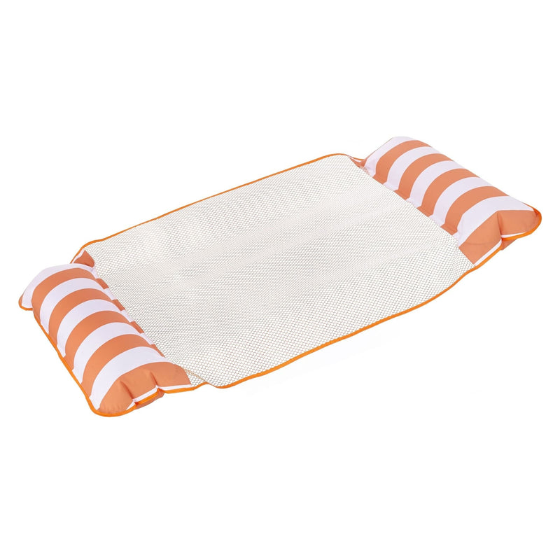 Aqua Monterey Inflatable 4-in-1 Pool Hammock & Lounger, 44-in x 26-in, Assorted Colours O3