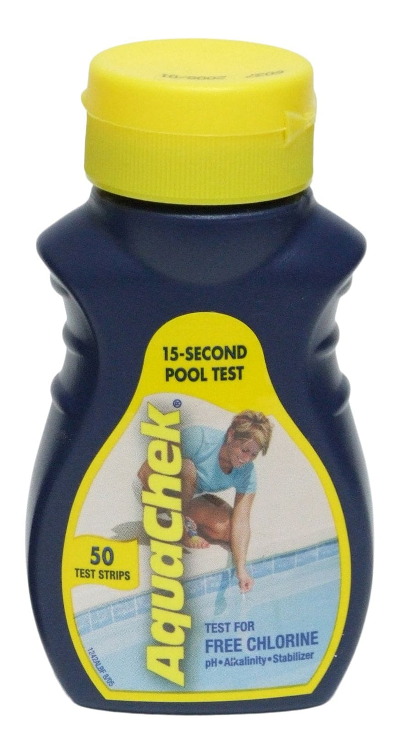 AquaChek 15 Second Stabilized Pool/Spa Chlorine Test Strips E6