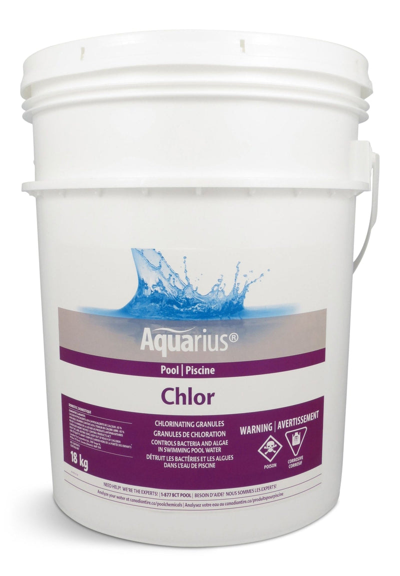 Aquarius 70% Chlor Pool Granulated Chlorine M2