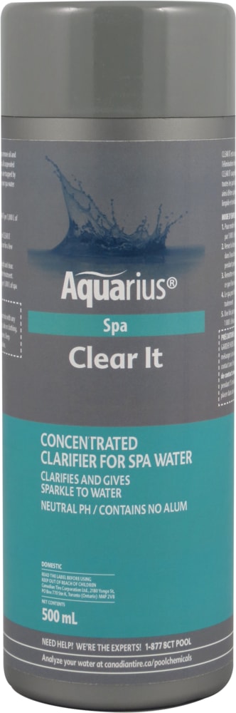 Aquarius Clear It Concentrated Spa Clarifier, 500-mL N6
