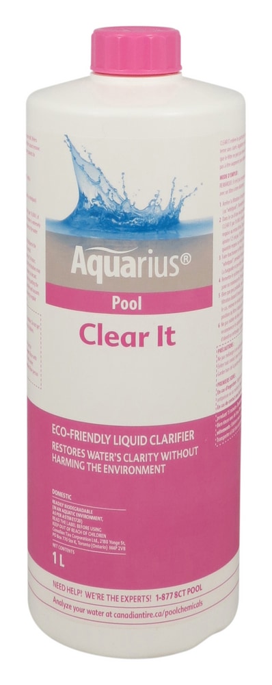 Aquarius Clear It Concentrated Water Clarifier, 1L U2