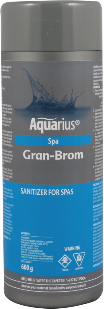 Aquarius Gran-Brom, Sanitizer for Spa, 600-g Y1