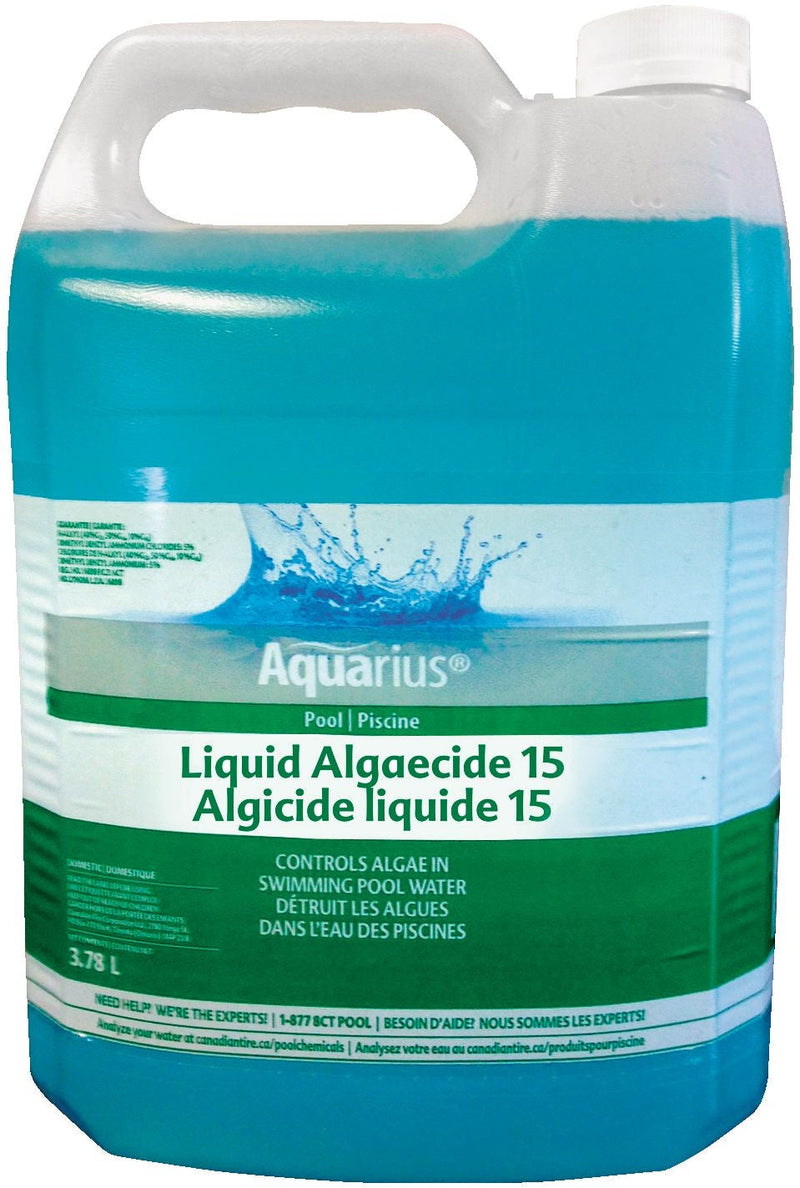 Aquarius Liquid Algaecide 15%, 3.78-L F3
