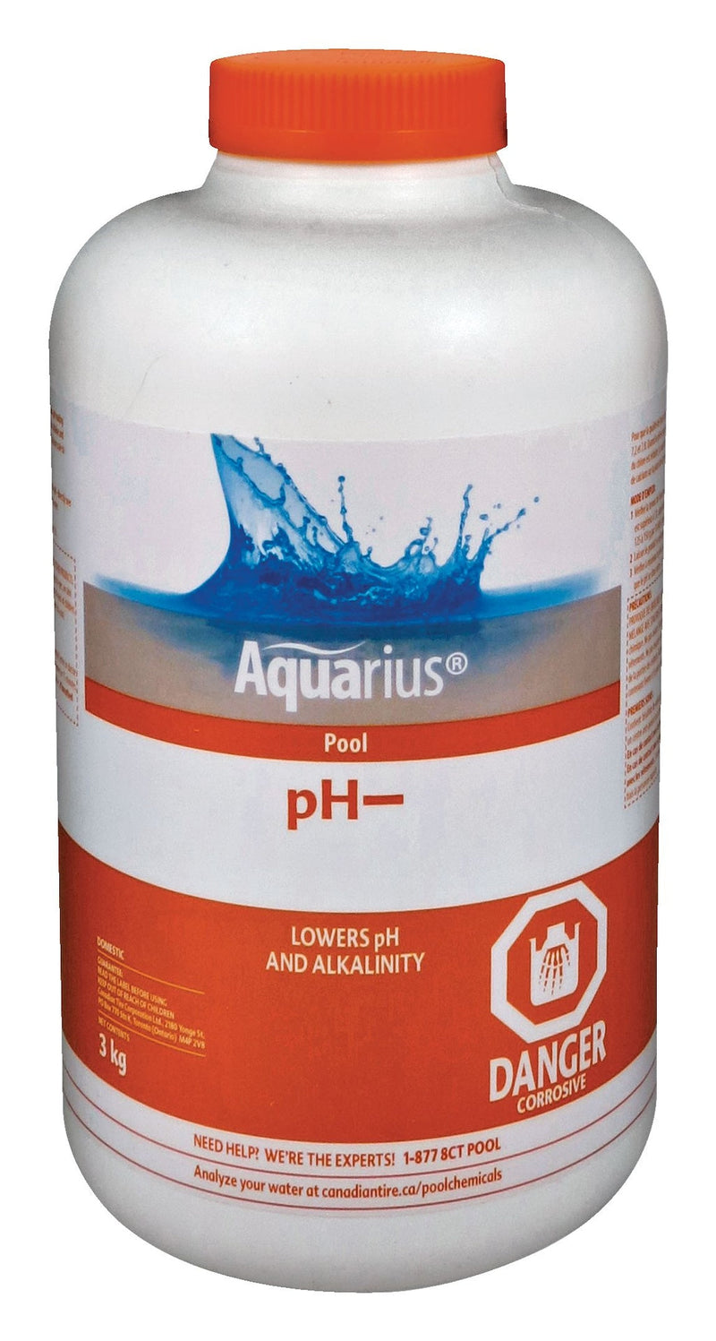 Aquarius pH - Pool pH Reducer, 3-kg N3