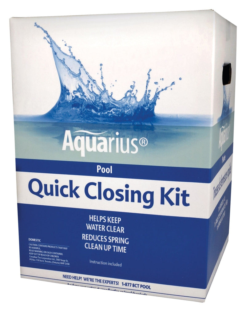 Aquarius Pool Quick Closing Kit with Floating Stabilizer Ring for Winterizing M6