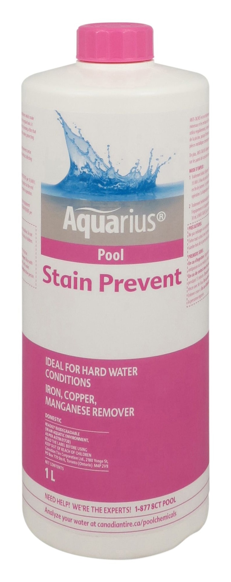 Aquarius Pool Stain Prevent, 1-L H8