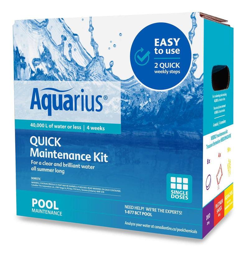 Aquarius Quick Maintenance Kit for Swimming Pool T3
