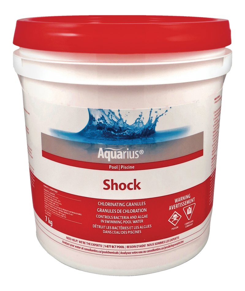 Aquarius Shock Granular Chlorine Shock, 7-kg U4