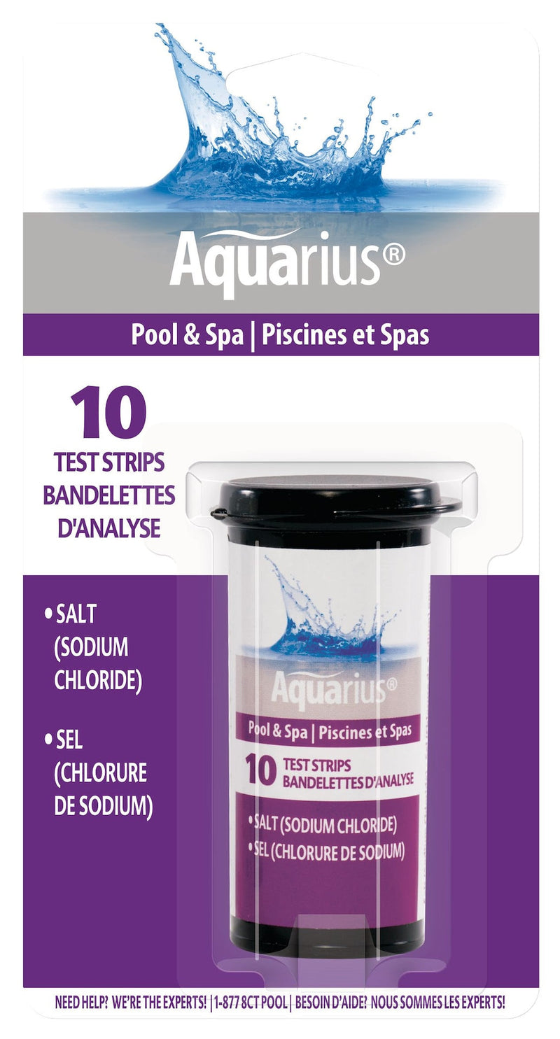 Aquarius Sodium Chloride Pool & Spa Salt Water Test Strips, 10-pk T5