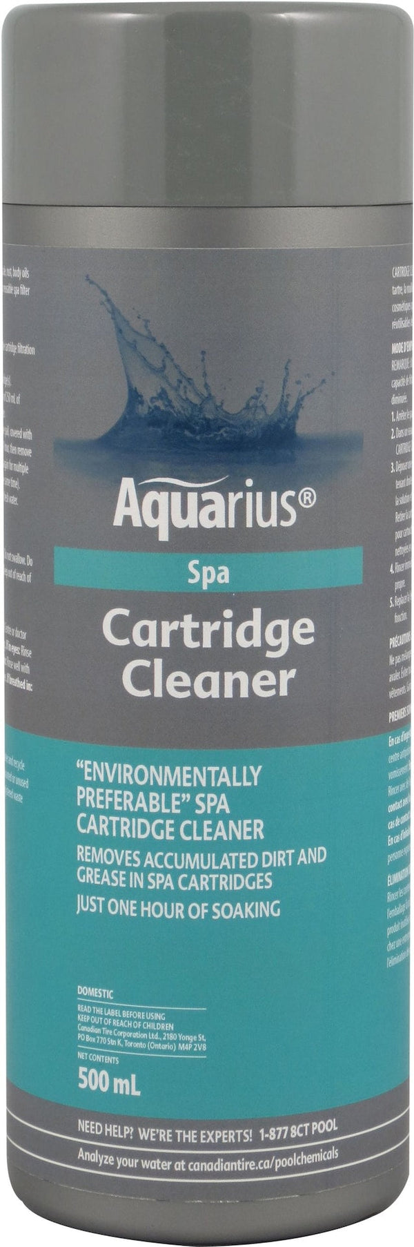 Aquarius Spa Cartridge Cleaner, 500-mL V8