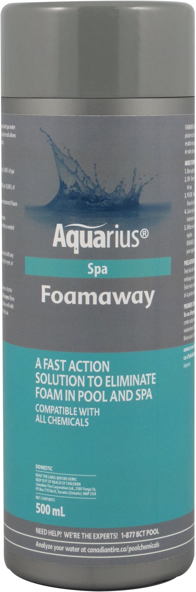 Aquarius Spa Foamaway, 500-mL C4