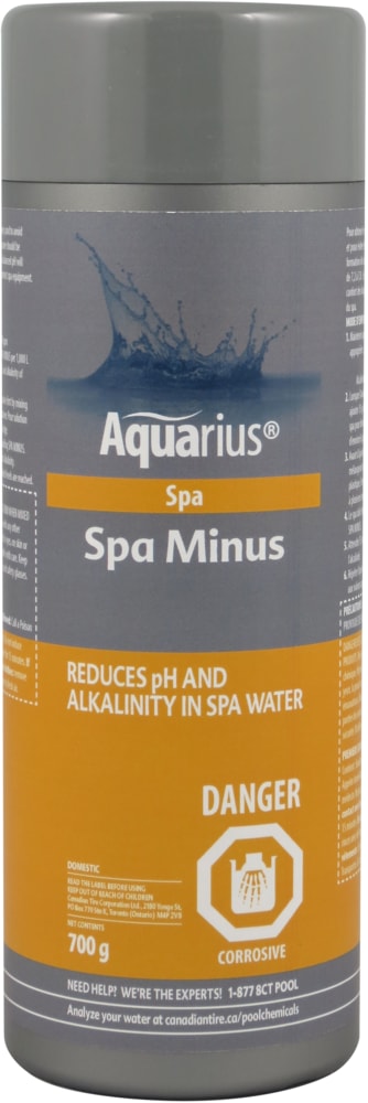 Aquarius Spa pH Minus, Reduces pH & Alkalinity in Water, 700-g U5