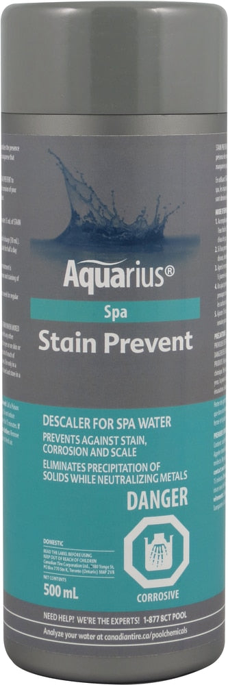 Aquarius Spa Stain Prevent, 500mL O1