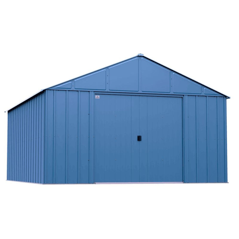 Arrow Classic 12x14-ft Blue Grey Corrosion-Resistant Steel Shed Z6