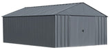 Arrow Classic 12x17-ft Charcoal Corrosion-Resistant Metal Shed
