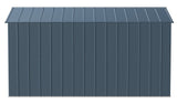 Arrow Classic Galvanized Steel Storage Shed, Blue Grey, 10-ft x 12-ft