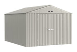 Arrow Elite 10x12-ft Cool Grey Corrosion-Resistant Steel Storage Shed