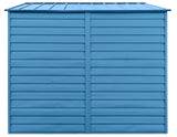 Arrow Select Galvanized Steel Storage Shed, Blue Grey, 10-ft x 8-ft