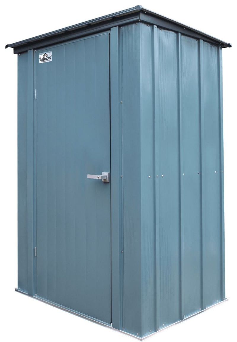 Arrow Spacemaker 4x3-ft Juniper Berry Lockable Patio Shed L2
