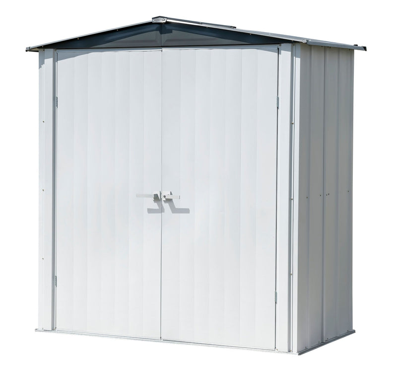 Arrow Spacemaker Patio Steel Storage Shed, 6-ft x 3-ft V4
