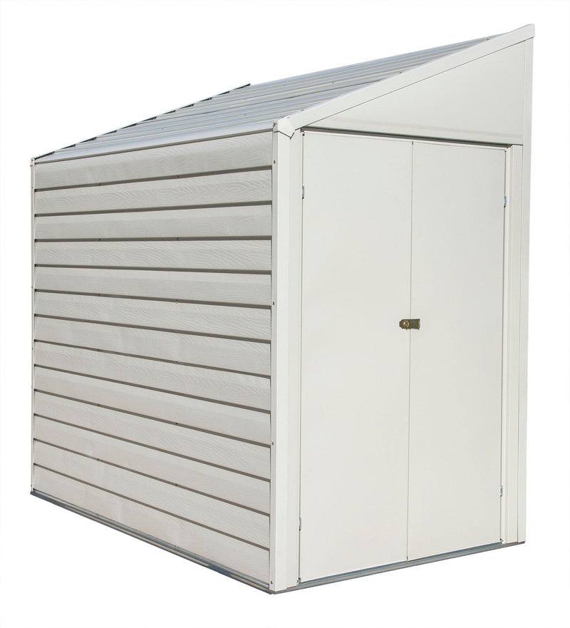 Arrow Yardsaver Electro Galvanized Steel Storage Shed, 4-ft x 7-ft U9