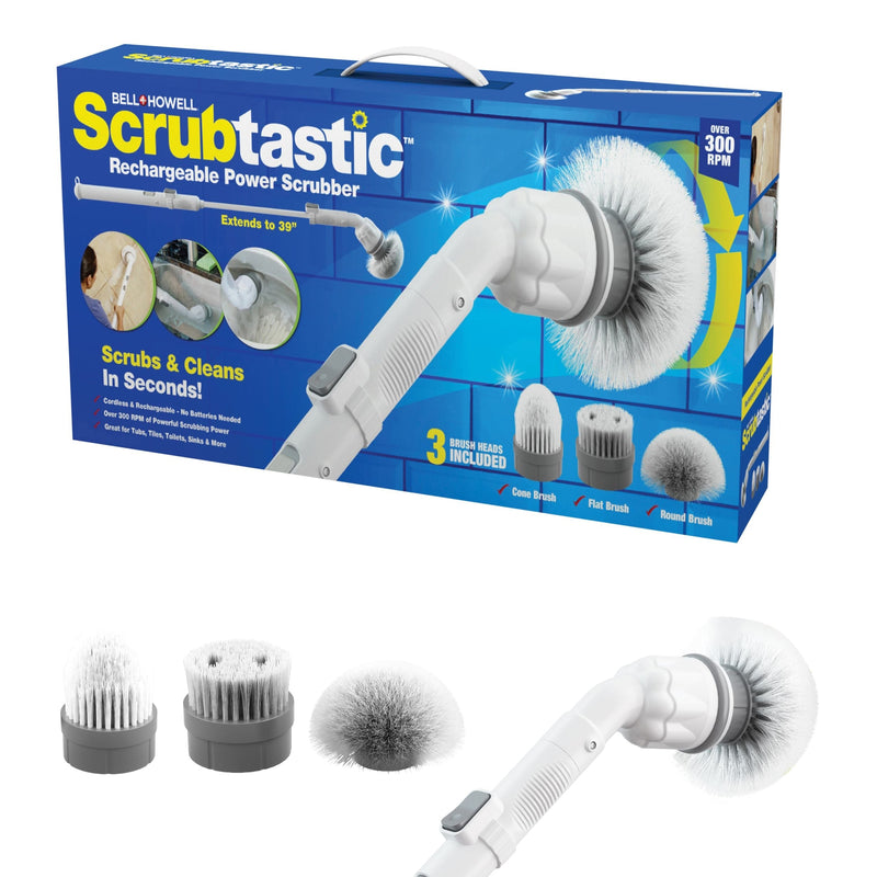 As Seen On TV Scrubtastic Rechargeable Power Scrubber Brush Q6