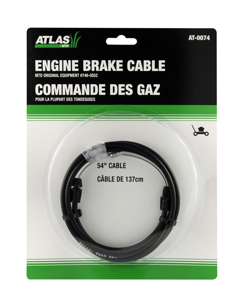 Atlas Lawnmower Engine Replacement Brake Cable, 54-in E7