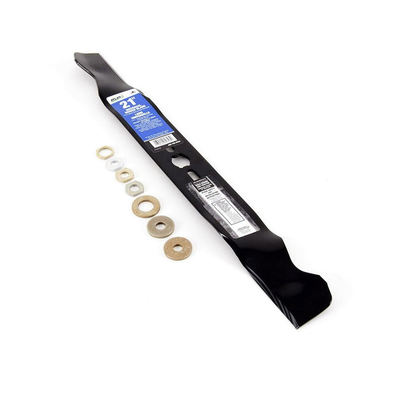 Atlas Universal 3-in-1 Lawn Mower Blade, 21-in, Fits Most Lawn Mowers with a 21-in Deck K4