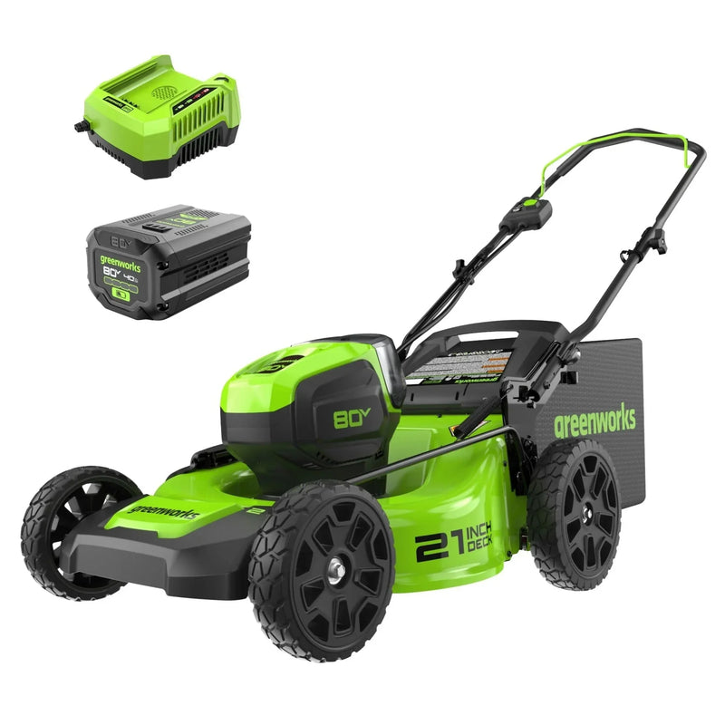 Greenworks 80V 21" Brushless Cordless Lawn Mower R9
