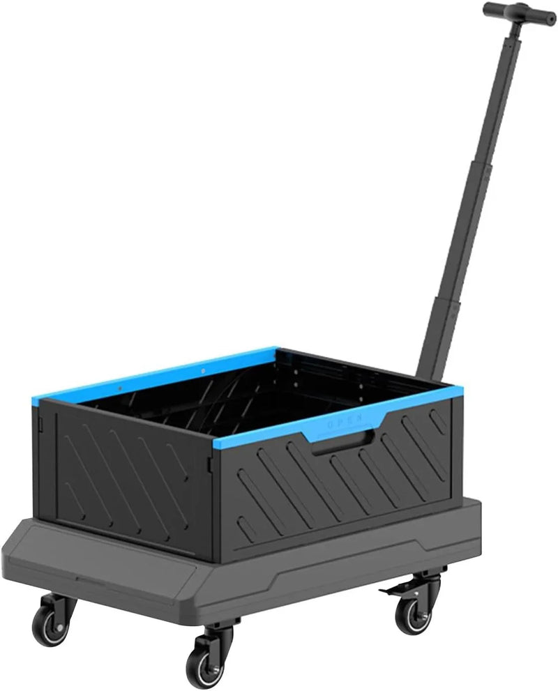 Foldable trolley: A wheeled foldable trolley, suitable for outdoor camping activities C6