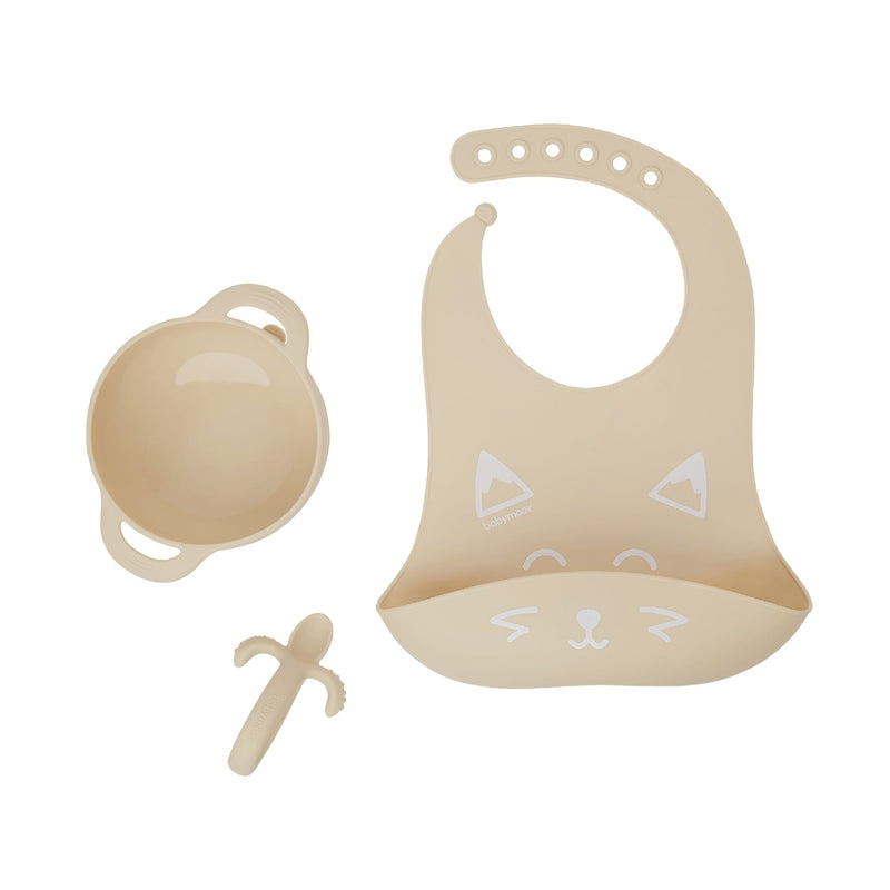 BabyMoov First'isy Silicone Feeding Set, Fox Z0