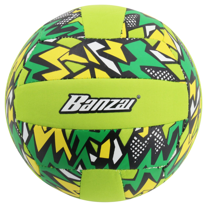 "Banzai" Aqua Inflatable Wet or Dry Volley Ball Toy, Multi-Coloured, Ages 5+, for Beach/Pool Fun Activities P4