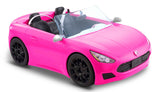 Barbie 2021 Pink Convertible Car for 2 Dolls, Ages 3+