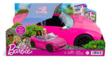 Barbie 2021 Pink Convertible Car for 2 Dolls, Ages 3+