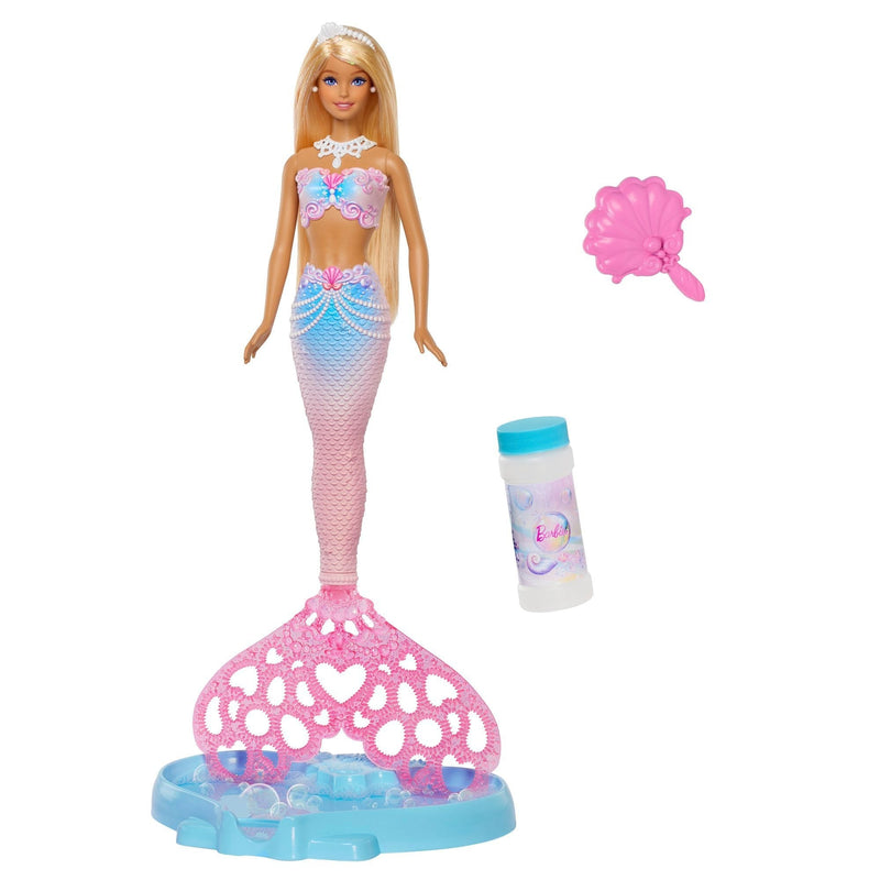 Barbie Bubble Sparkle Mermaid Doll, Ages 3+ U7
