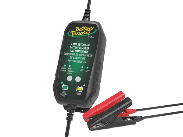 Battery Tender Smart Battery Charger/Maintainer, 3-Amp, 6V/12V E6