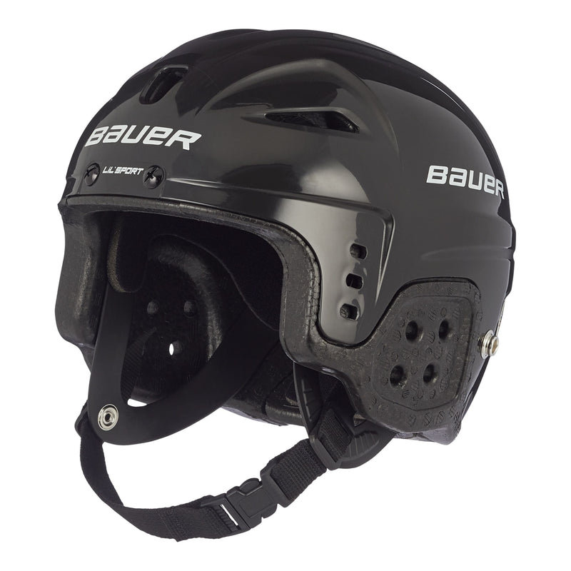 Bauer Lil' Sport Kids Hockey Helmet, Youth, Black or White O6