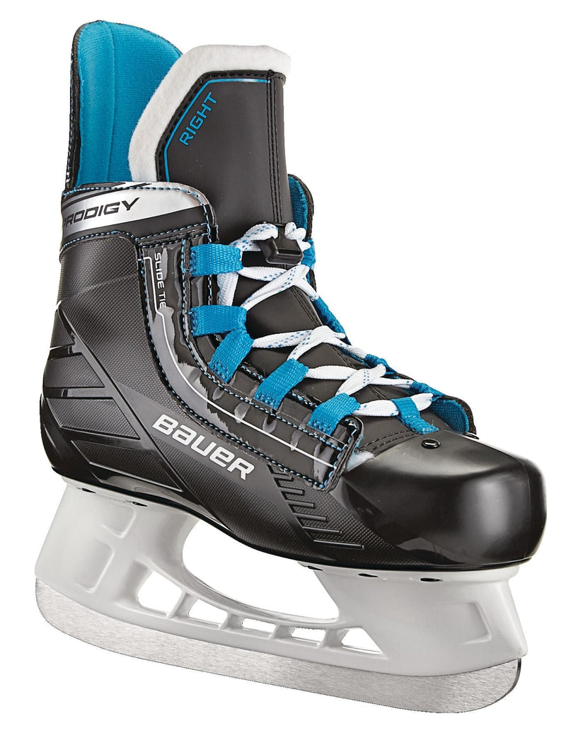 Bauer Prodigy Hockey Skates, Junior, Black/Blue N0