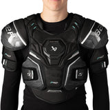 Bauer Supreme F40 Hockey Shoulder Pads, Senior, Black, Assorted Sizes