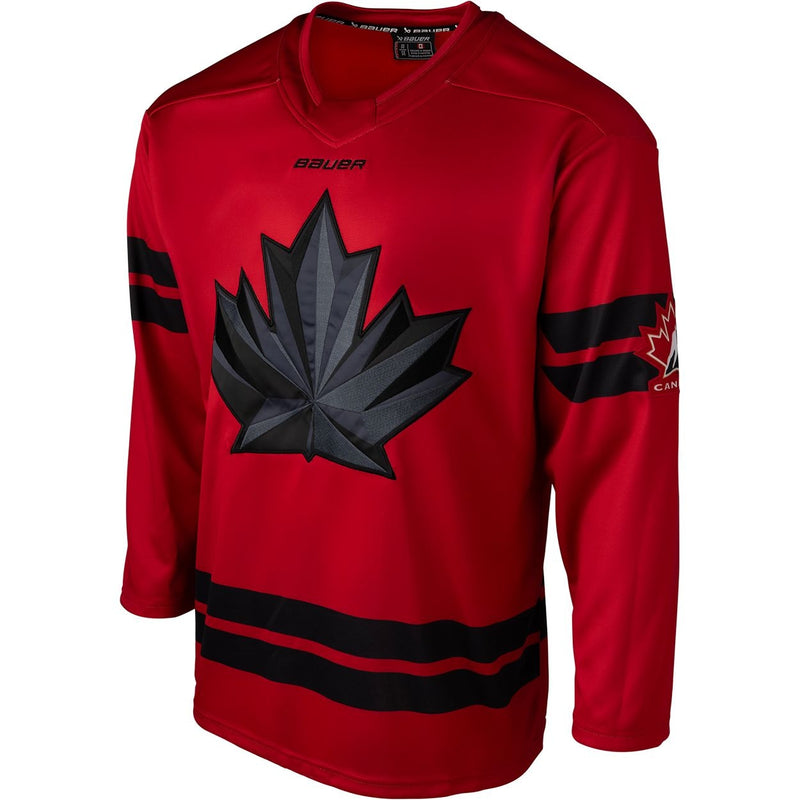 Bauer x Hockey Canada 2026 Replica Jersey, Red, Adult, Assorted Sizes Z0