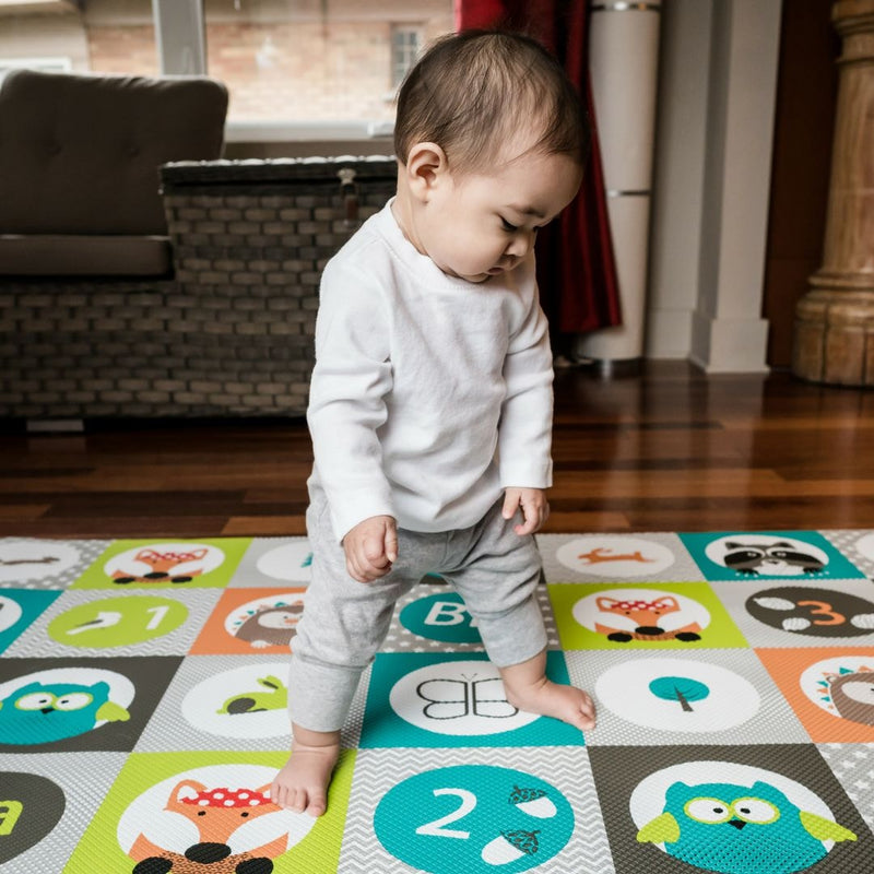 Bblüv Mülti BPA-Free Water-Resistant Tiles Playmat H6