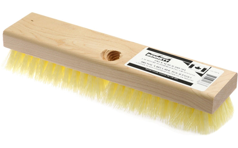 Bennett Female Threaded Deck Scrub Brush, 10-in Z5