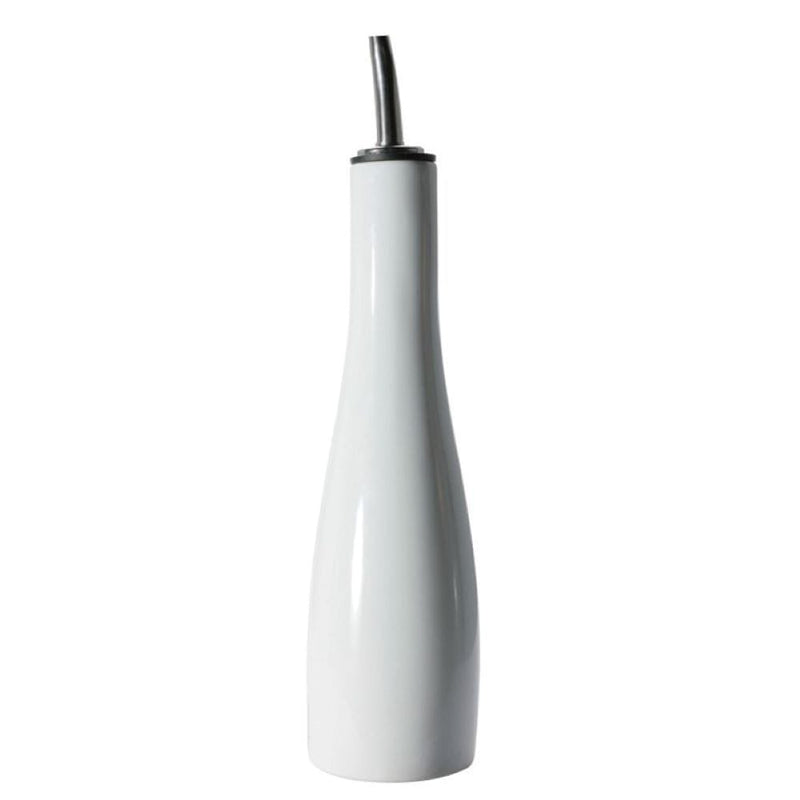 BIA Porcelain Vinegar Bottle with Pouring Spout, 10-oz, White O5