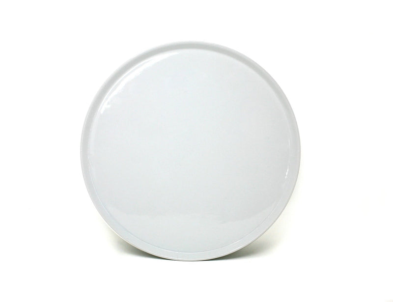 Bia Round Platter, 30-cm, White Porcelain D6