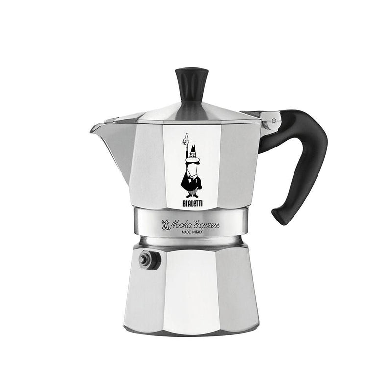 Bialetti Moka Pot with Ergonomic Anti-Scale Handle, 3-Cup Q7