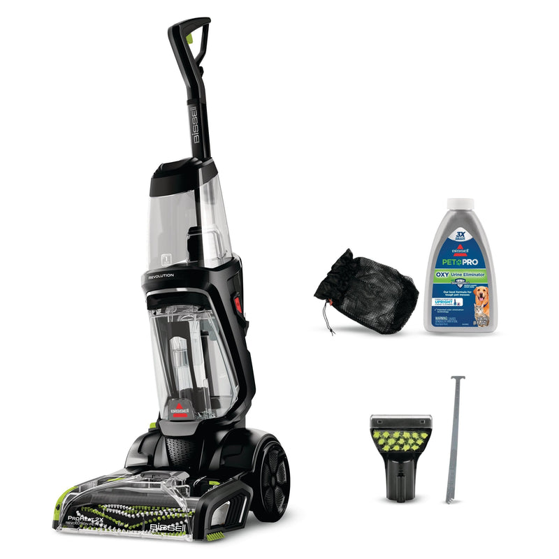Bissell ProHeat 2X Revolution Pet Pro Upright Carpet & Upholstery Corded Deep Cleaner E9