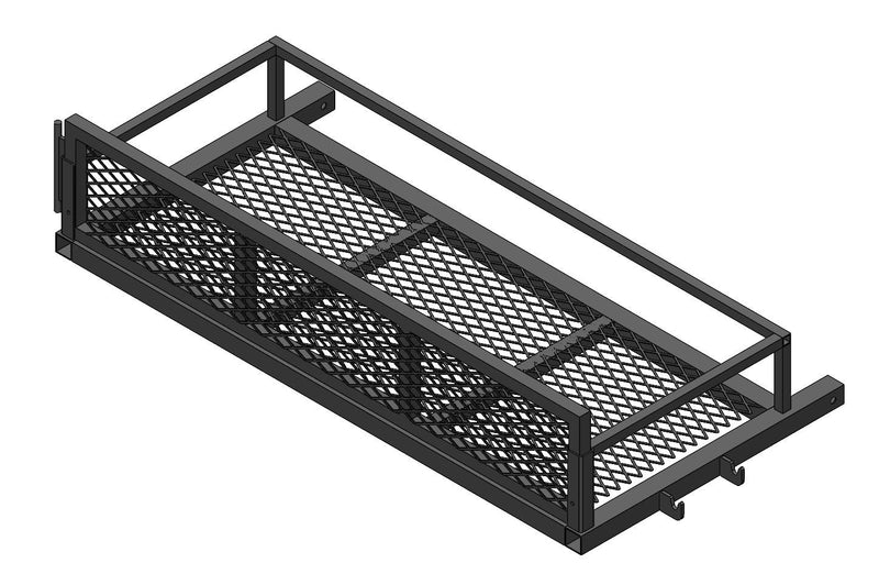 Black Bulldog Cargo Carrier add on to Mountain Lion Motorcycle Carrier Z1